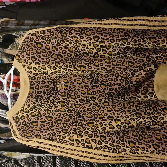 adidas Sweaters - Adidas Cheetah Print Sweatshirt